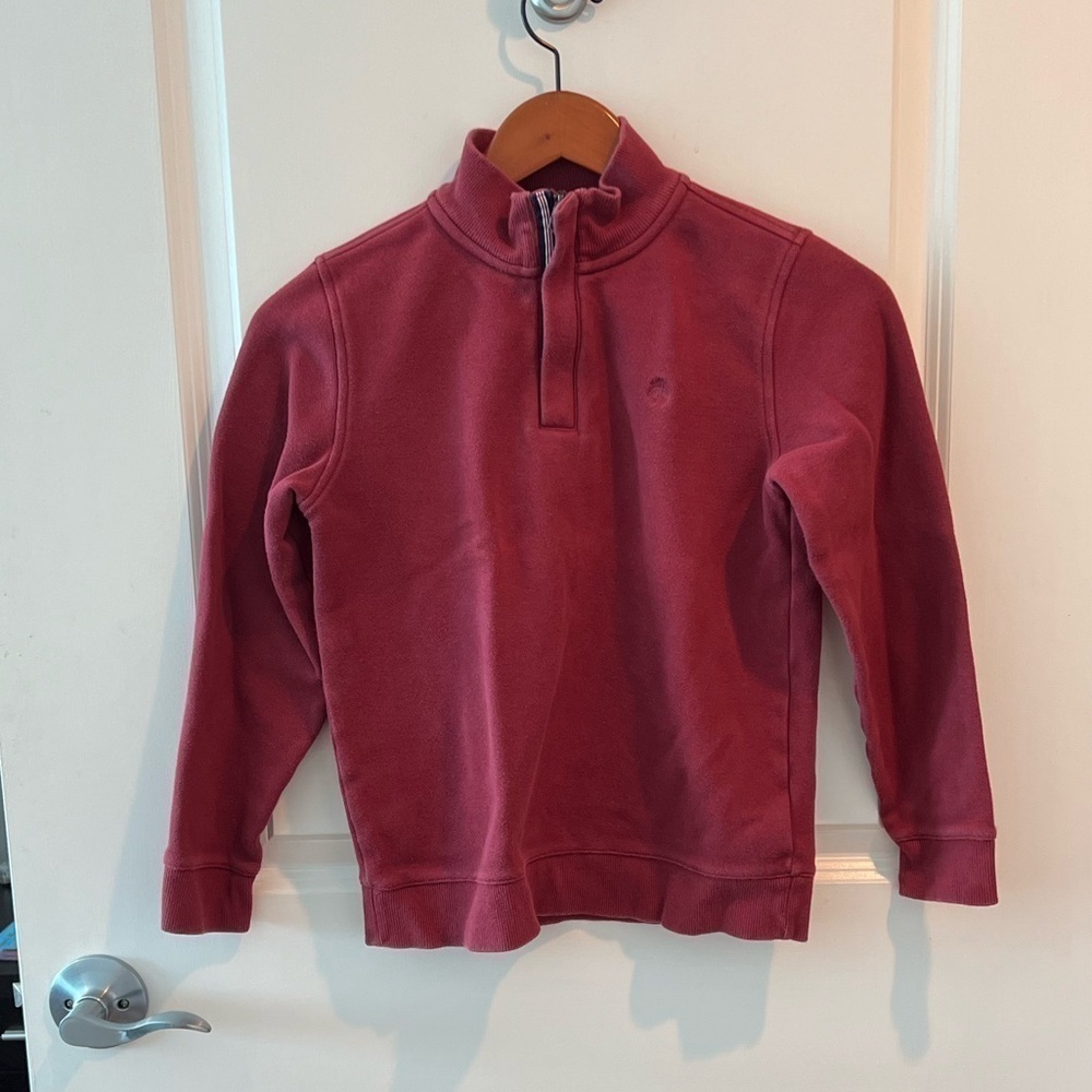 Brooks Brothers Boys Quarter Zip Sweater